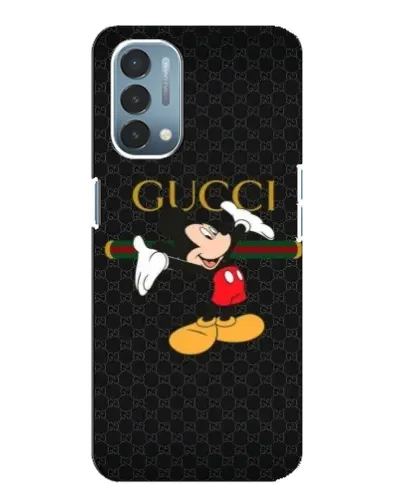 Чехол для OnePlus Nord N200 5G (DE211) с картинкой «Микки Маус Gucci»