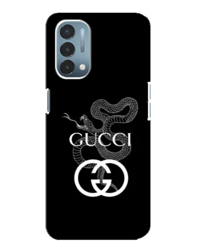 Чехол для OnePlus Nord N200 5G (DE211) с картинкой «Gucci — серебряная змея»