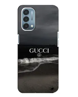 Чехол для OnePlus Nord N200 5G (DE211) с картинкой «Gucci — морской прибой»