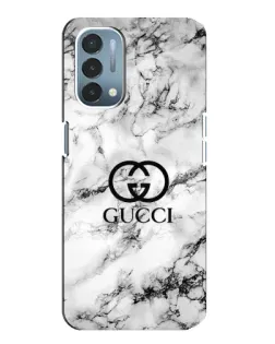 Чехол для OnePlus Nord N200 5G (DE211) с картинкой «Gucci — мраморный шик»