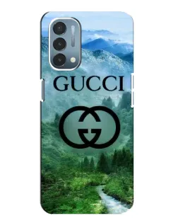 Чехол для OnePlus Nord N200 5G (DE211) с картинкой «Gucci — горный пейзаж»