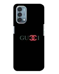 Чехол для OnePlus Nord N200 5G (DE211) с картинкой «Gucci — красный градиент»
