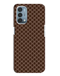 Чехол для OnePlus Nord N200 5G (DE211) с картинкой «Gucci — шоколадная сетка»