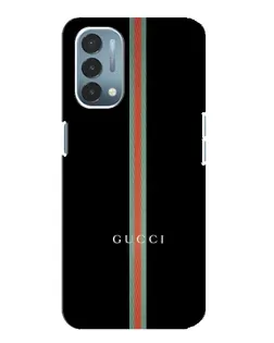 Чехол для OnePlus Nord N200 5G (DE211) с картинкой «Gucci — строгая линия»