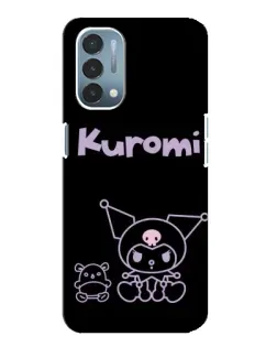 Чехол для OnePlus Nord N200 5G (DE211) с картинкой «Kuromi — черный минимализм» Чехол для OnePlus Nord N200 5G (DE211) с картинкой «Kuromi — черный минимализм»