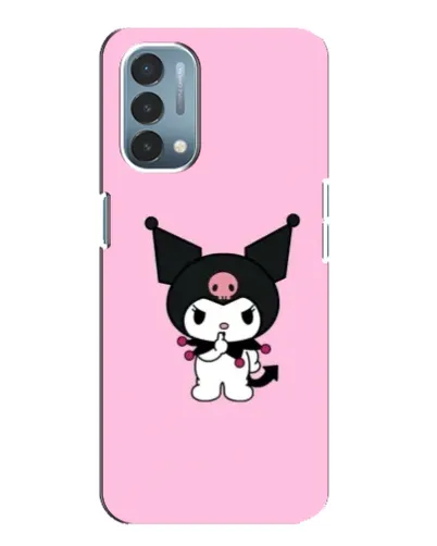 Чехол для OnePlus Nord N200 5G (DE211) с картинкой «Kuromi — розовая нежность»