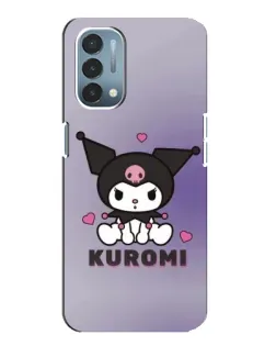 Чехол для OnePlus Nord N200 5G (DE211) с картинкой «Kuromi — фиолетовый арт»