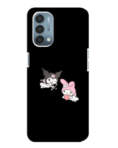 Чехол для OnePlus Nord N200 5G (DE211) с картинкой «My Melody и Kuromi»