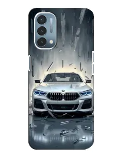 Чехол для OnePlus Nord N200 5G (DE211) с картинкой «BMW в свете фар»
