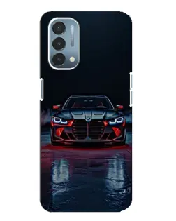 Чехол для OnePlus Nord N200 5G (DE211) с картинкой «BMW на мокрой дороге»