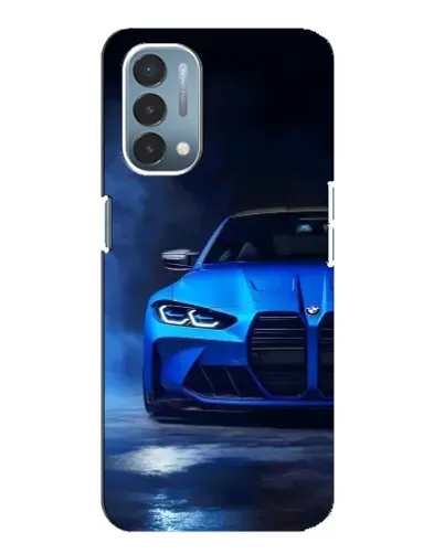 Чехол для OnePlus Nord N200 5G (DE211) с картинкой «Голубая BMW M4» Чехол для OnePlus Nord N200 5G (DE211) с картинкой «Голубая BMW M4»