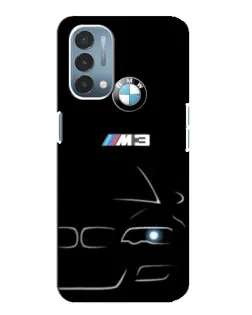 Чехол для OnePlus Nord N200 5G (DE211) с картинкой «Минималистичный принт BMW M3»