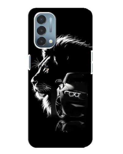 Чехол для OnePlus Nord N200 5G (DE211) с картинкой «BMW и лев» Чехол для OnePlus Nord N200 5G (DE211) с картинкой «BMW и лев»
