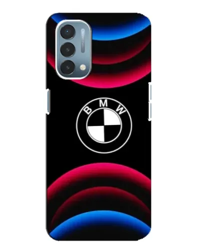 Чехол для OnePlus Nord N200 5G (DE211) с картинкой «Логотип BMW и неоновые дуги» Чехол для OnePlus Nord N200 5G (DE211) с картинкой «Логотип BMW и неоновые дуги»