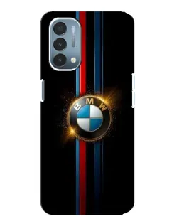 Чехол для OnePlus Nord N200 5G (DE211) с картинкой «BMW M-Power неон»