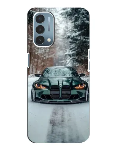 Чехол для OnePlus Nord N200 5G (DE211) с картинкой «BMW в зимнем лесу» Чехол для OnePlus Nord N200 5G (DE211) с картинкой «BMW в зимнем лесу»