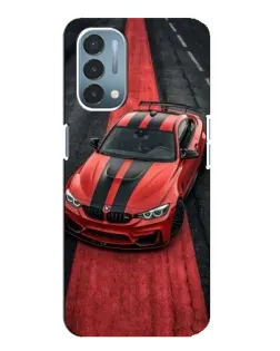 Чехол для OnePlus Nord N200 5G (DE211) с картинкой «BMW на красной дорожке»