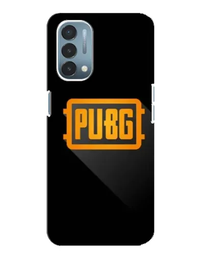 Чехол для OnePlus Nord N200 5G (DE211) с картинкой «PUBG — рамка лого»