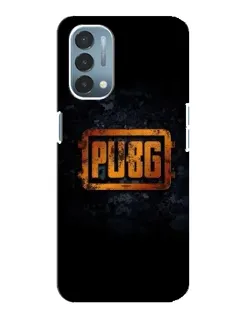 Чехол для OnePlus Nord N200 5G (DE211) с картинкой «PUBG — золотой логотип»
