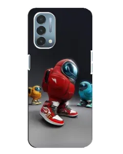 Чехол для OnePlus Nord N200 5G (DE211) с картинкой «Among Us — 3D стиль» Чехол для OnePlus Nord N200 5G (DE211) с картинкой «Among Us — 3D стиль»