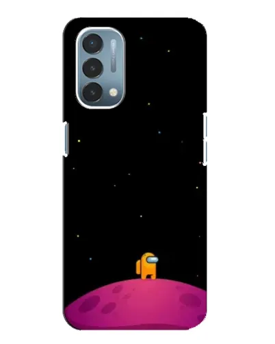 Чехол для OnePlus Nord N200 5G (DE211) с картинкой «Одинокий герой на планете»