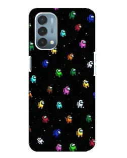 Чехол для OnePlus Nord N200 5G (DE211) с картинкой «Экипаж Among Us» Чехол для OnePlus Nord N200 5G (DE211) с картинкой «Экипаж Among Us»