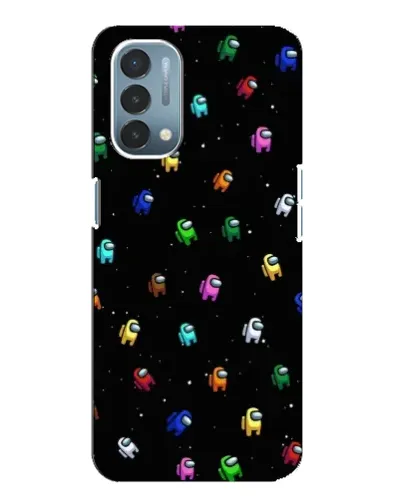 Чехол для OnePlus Nord N200 5G (DE211) с картинкой «Экипаж Among Us»