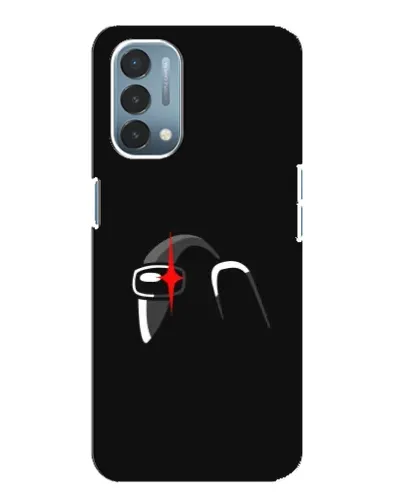 Чехол для OnePlus Nord N200 5G (DE211) с картинкой «Among Us шлем»