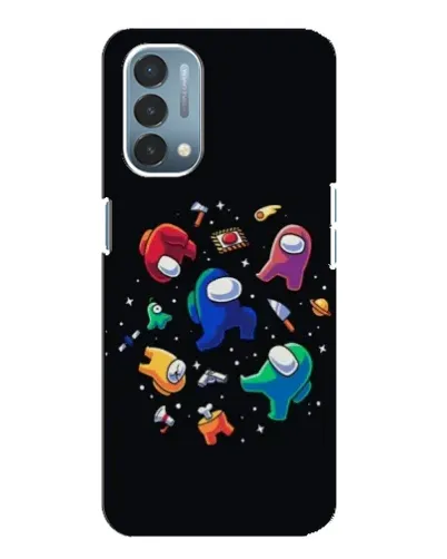 Чехол для OnePlus Nord N200 5G (DE211) с картинкой «Among Us космос»