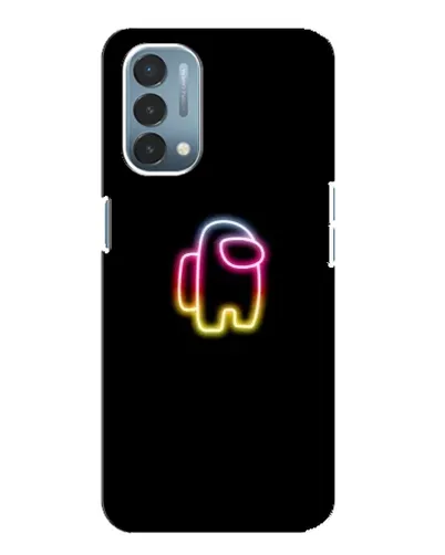 Чехол для OnePlus Nord N200 5G (DE211) с картинкой «Among Us градиент»