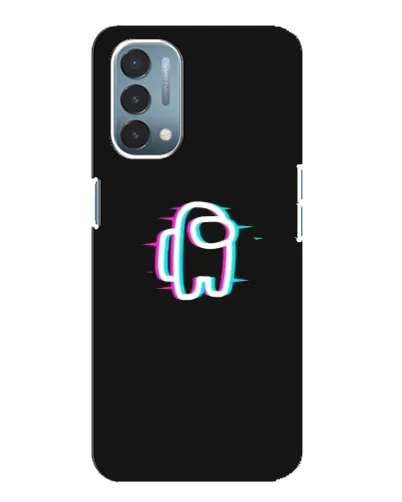 Чехол для OnePlus Nord N200 5G (DE211) с картинкой «Among Us неон»