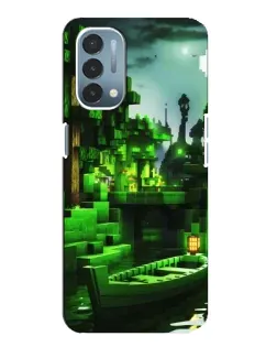 Чехол для OnePlus Nord N200 5G (DE211) с картинкой «Minecraft лесной пейзаж» Чехол для OnePlus Nord N200 5G (DE211) с картинкой «Minecraft лесной пейзаж»