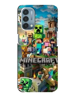 Чехол для OnePlus Nord N200 5G (DE211) с картинкой «Замок Minecraft» Чехол для OnePlus Nord N200 5G (DE211) с картинкой «Замок Minecraft»