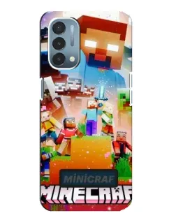 Чехол для OnePlus Nord N200 5G (DE211) с картинкой «Minecraft герои игры» Чехол для OnePlus Nord N200 5G (DE211) с картинкой «Minecraft герои игры»