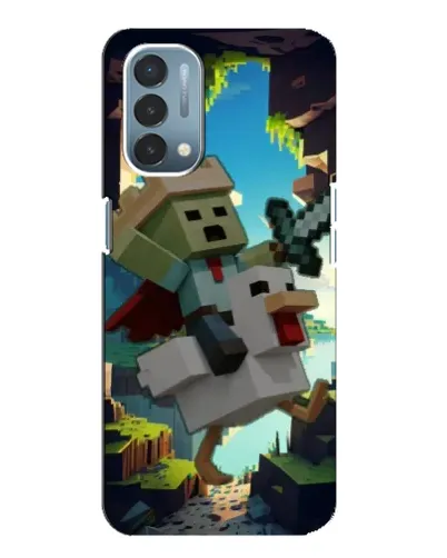 Чехол для OnePlus Nord N200 5G (DE211) с картинкой «Стив и гусь» Чехол для OnePlus Nord N200 5G (DE211) с картинкой «Стив и гусь»