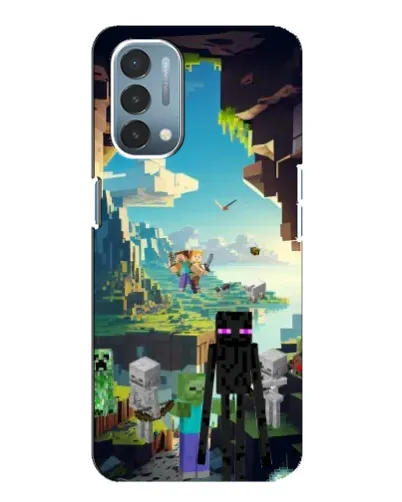Чехол для OnePlus Nord N200 5G (DE211) с картинкой «Эндермен в лесу» Чехол для OnePlus Nord N200 5G (DE211) с картинкой «Эндермен в лесу»