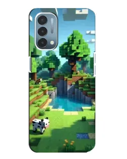 Чехол для OnePlus Nord N200 5G (DE211) с картинкой «Minecraft летний день»