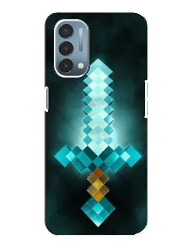 Чехол для OnePlus Nord N200 5G (DE211) с картинкой «Алмазный меч неон» Чехол для OnePlus Nord N200 5G (DE211) с картинкой «Алмазный меч неон»