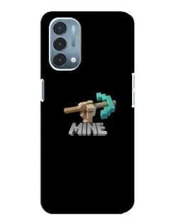 Чехол для OnePlus Nord N200 5G (DE211) с картинкой «Алмазная кирка»