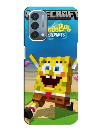 Чехол для OnePlus Nord N200 5G (DE211) с картинкой «Губка Боб Minecraft» Чехол для OnePlus Nord N200 5G (DE211) с картинкой «Губка Боб Minecraft»