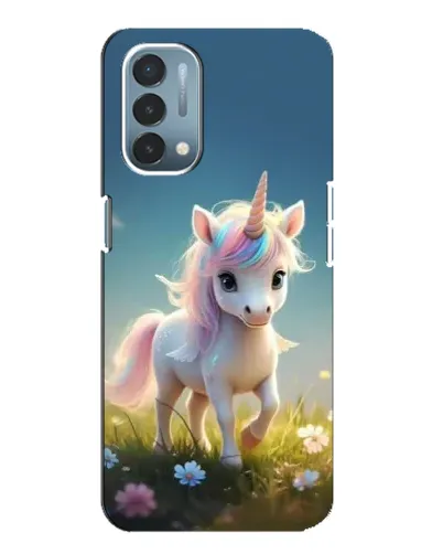 Чохол для OnePlus Nord N200 5G (DE211) з картинкою «Єдиноріг на галявині»