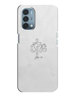 Чехол для OnePlus Nord N200 5G (DE211) с картинкой «Иоанна 3:16 Крест» Чехол для OnePlus Nord N200 5G (DE211) с картинкой «Иоанна 3:16 Крест»