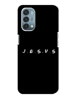 Чехол для OnePlus Nord N200 5G (DE211) с картинкой «Точки веры J.E.S.U.S.»