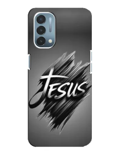 Чехол для OnePlus Nord N200 5G (DE211) с картинкой «Надпись Jesus Graffiti»