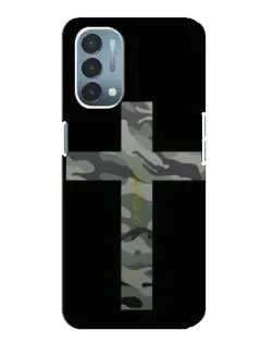 Чехол для OnePlus Nord N200 5G (DE211) с картинкой «Милитари Крест»