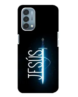 Чехол для OnePlus Nord N200 5G (DE211) с картинкой «Меч Духа Jesus»