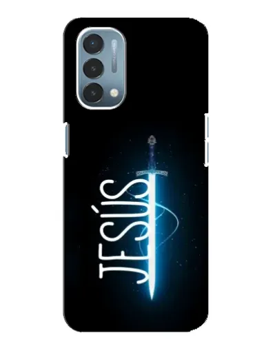 Чехол для OnePlus Nord N200 5G (DE211) с картинкой «Меч Духа Jesus»