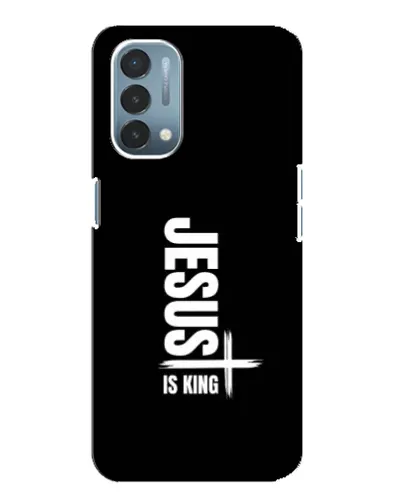 Чехол для OnePlus Nord N200 5G (DE211) с картинкой «Вертикаль веры Jesus»