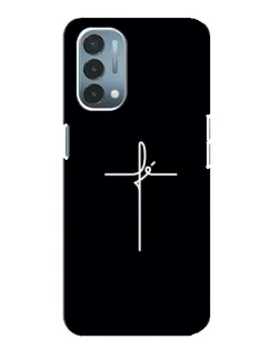 Чехол для OnePlus Nord N200 5G (DE211) с картинкой «Тонкий крест» Чехол для OnePlus Nord N200 5G (DE211) с картинкой «Тонкий крест»