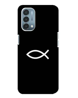 Чехол для OnePlus Nord N200 5G (DE211) с картинкой «Символ рыбы Jesus» Чехол для OnePlus Nord N200 5G (DE211) с картинкой «Символ рыбы Jesus»
